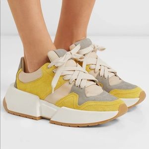 Maison Margiela MM6 lowtop contrast sneakers